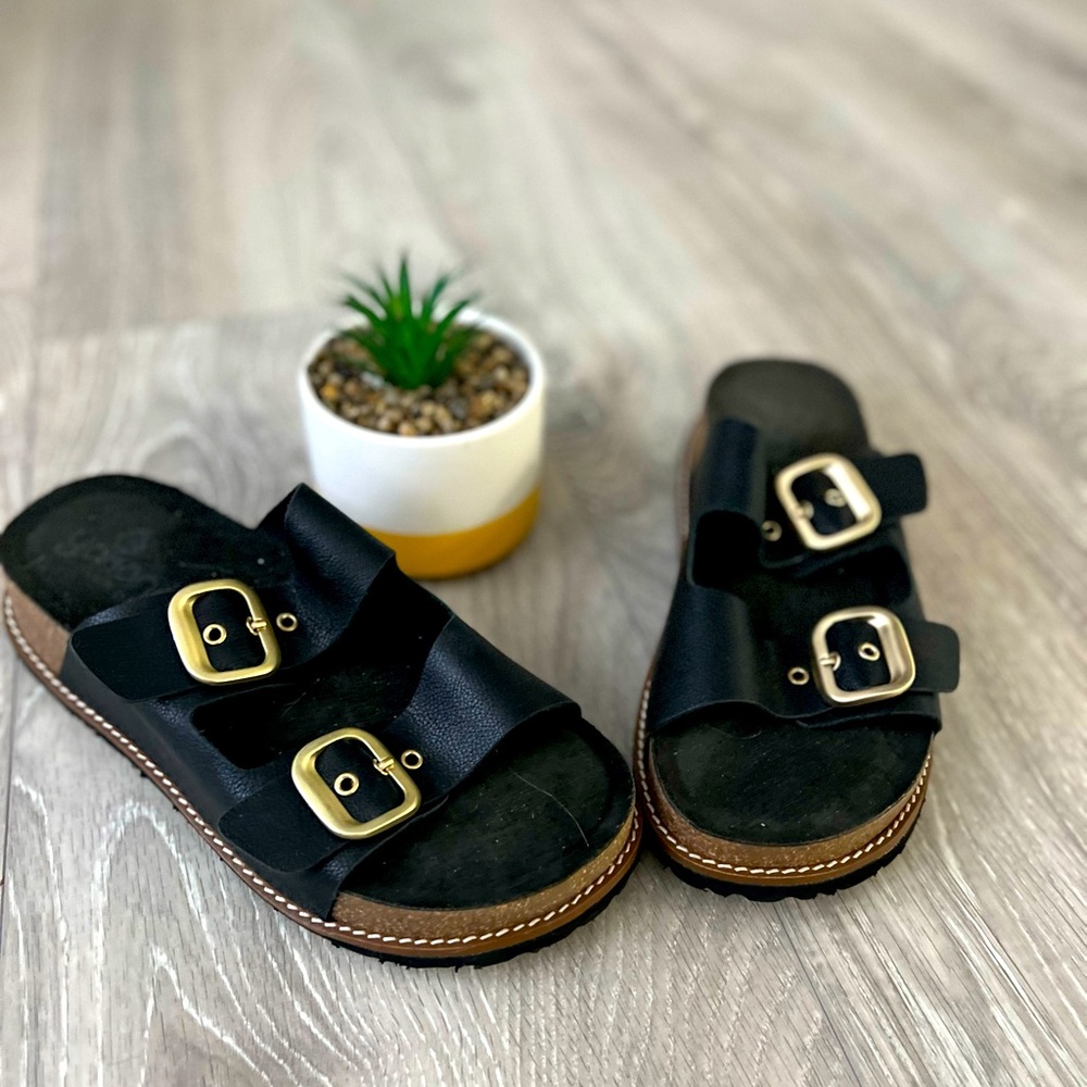 Brand New Yokono leather sandals